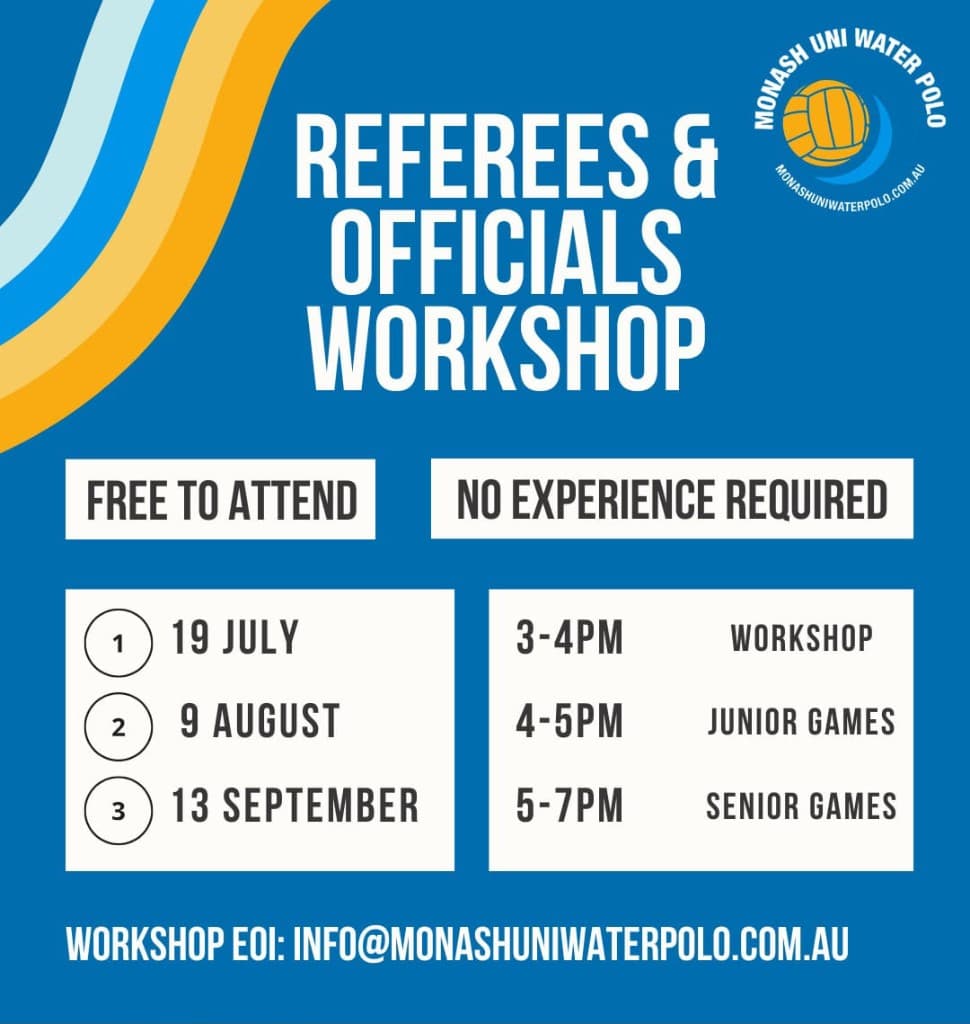 Learn the whistle: referees & officials workshop